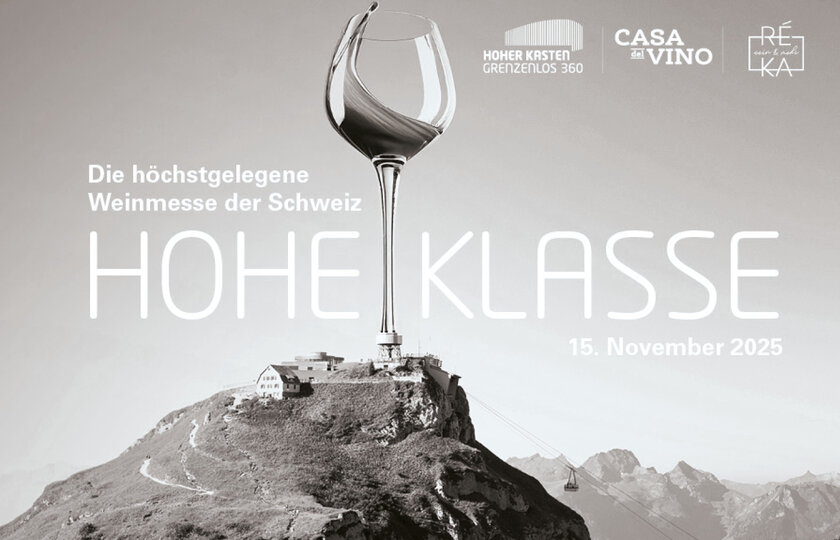 15. November 2025 | Hohe Klasse – Die höchstgelegene Weinmesse der Schweiz | Hoher Kasten