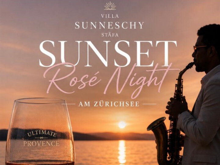 Sunset Rosé Night am Zürichsee | Villa Sunneschy Stäfa