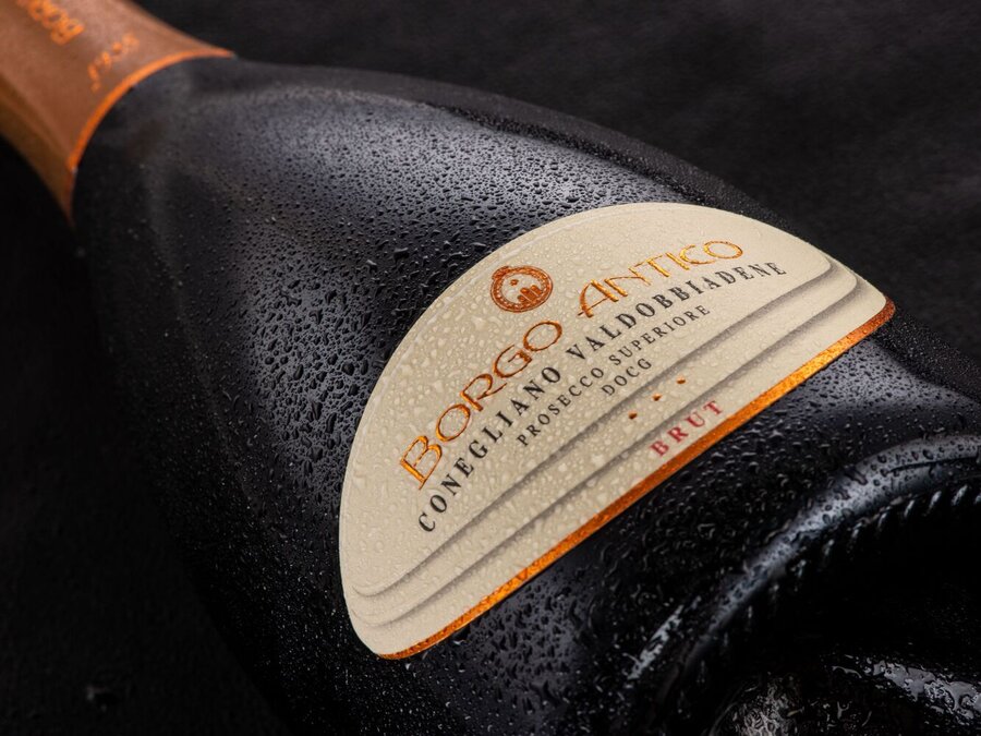 Proseccoflasche Borgo Antico