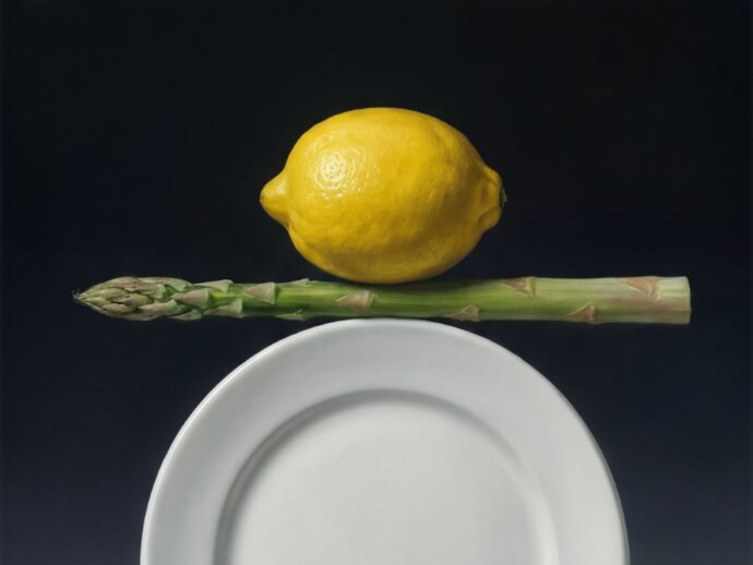 Spargel Zitrone Weisswein