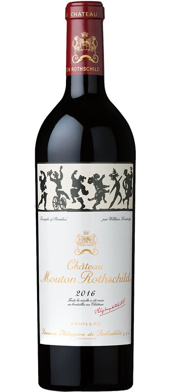Château Mouton Rothschild 2016 (1er Holzkiste)
