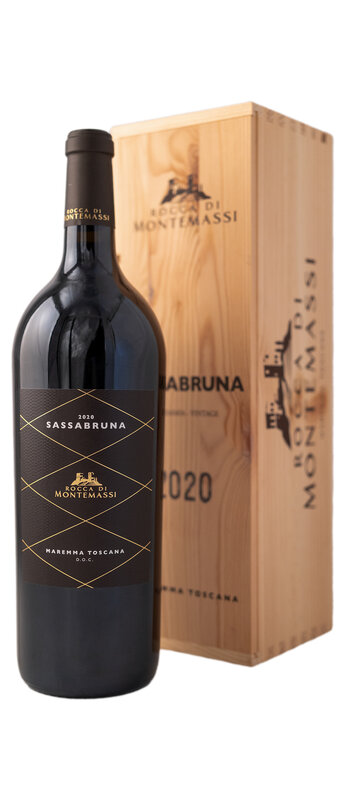 Sassabruna 2020  (Caisse en bois pour 1 bouteille)