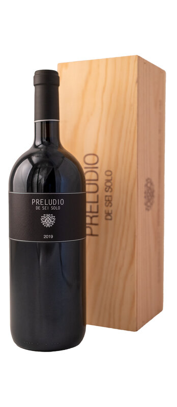 Preludio de Sei Solo 2019 (Caisse en bois pour 1 bouteille)