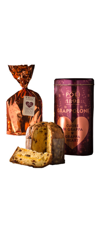 Panettone Grappa Moscato POLI 