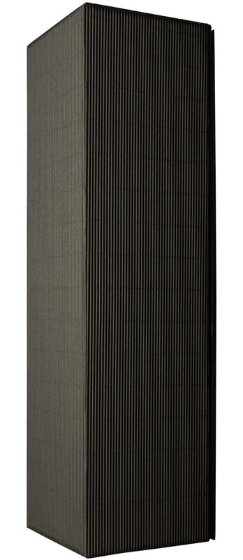 1er-Scatola regalo in cartone nero da 1 bott 75cl